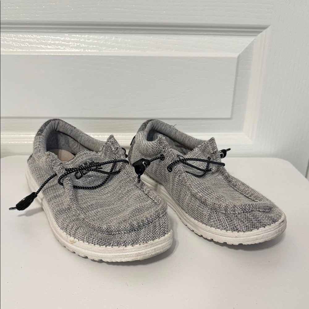 Hey Dude Gray Loafers